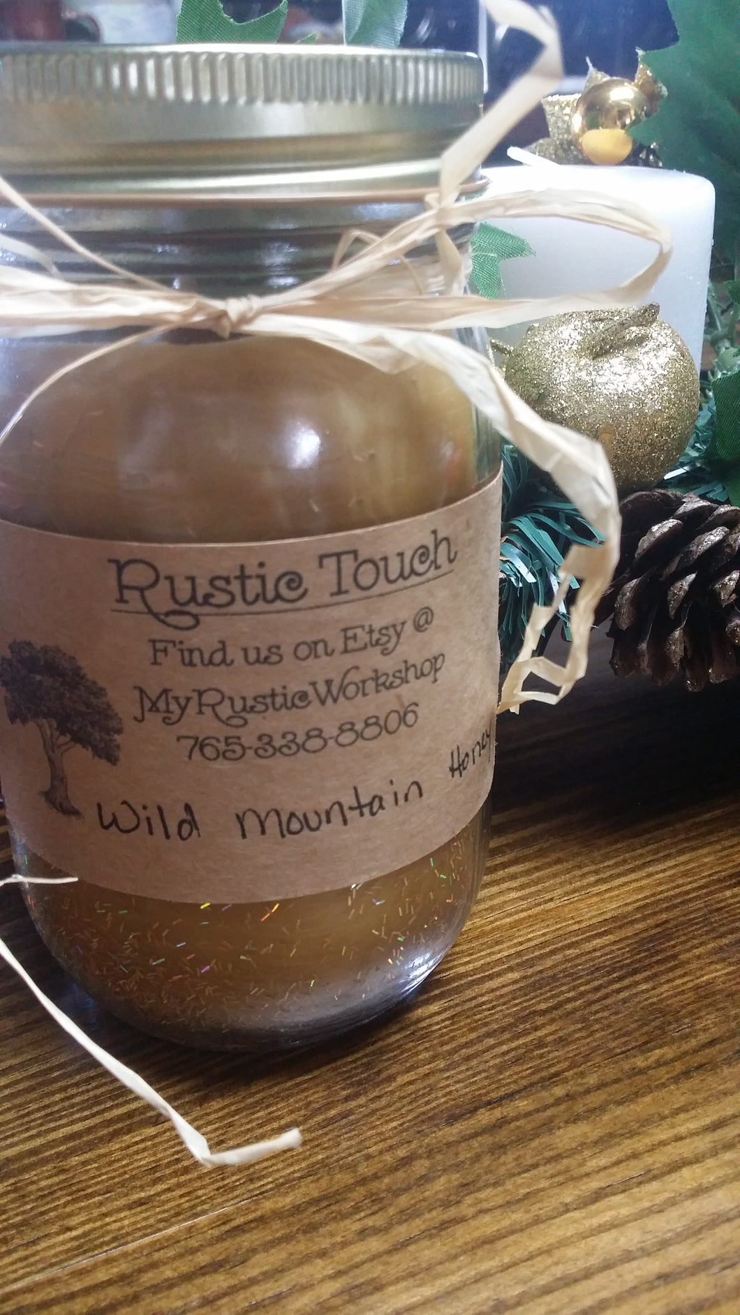 Wild Mountain Honey Soy Candle