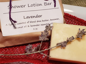 Lavender Shea Lotion Bar