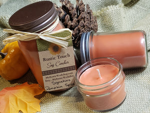 Signature Pumpkin Spice Soy Candle
