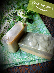Old Fashioned Patchouli Mint Handmade Soap