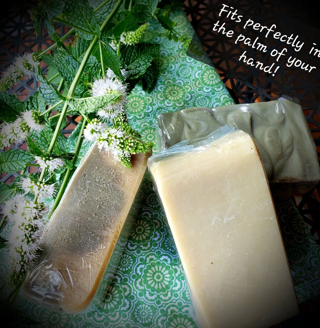 Old Fashioned Patchouli Mint Handmade Soap