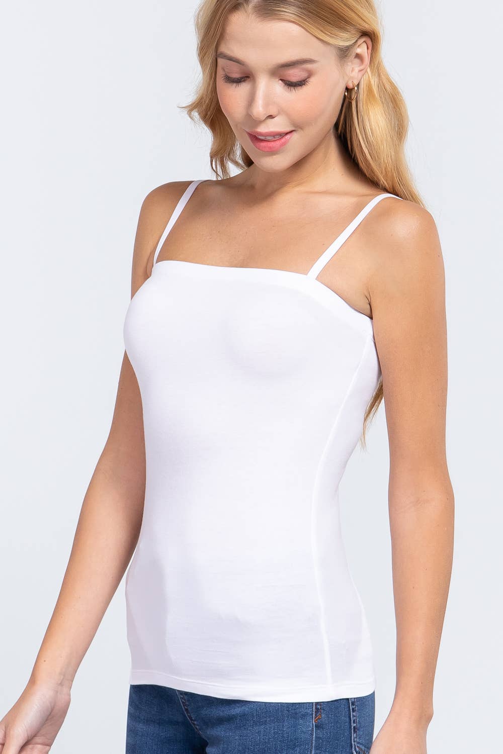 SC-117655 FITTED TUBE CAMI TOP