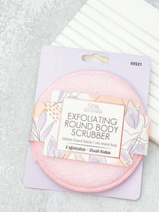 Exfoliating Body Scrubber - Pink