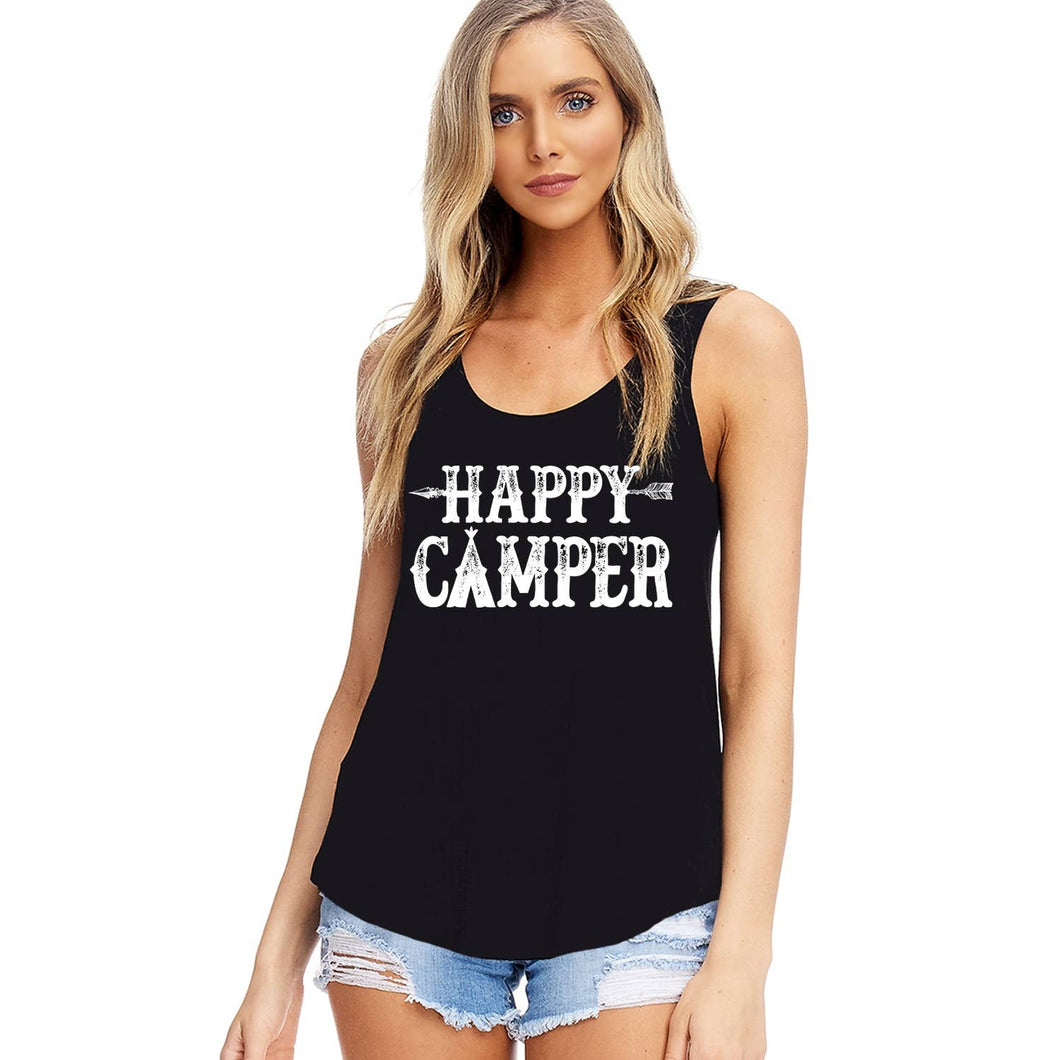 Happy Camper Graphic tank top
