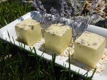 Load image into Gallery viewer, Lavender &amp; Oatmeal Handmade Soap