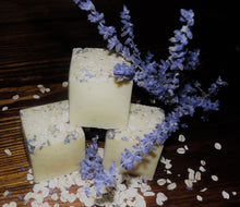 Load image into Gallery viewer, Lavender &amp; Oatmeal Handmade Soap