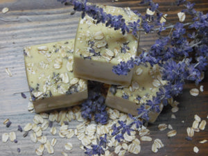 Lavender & Oatmeal Handmade Soap