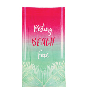 SALE Resting Beach Face Towel